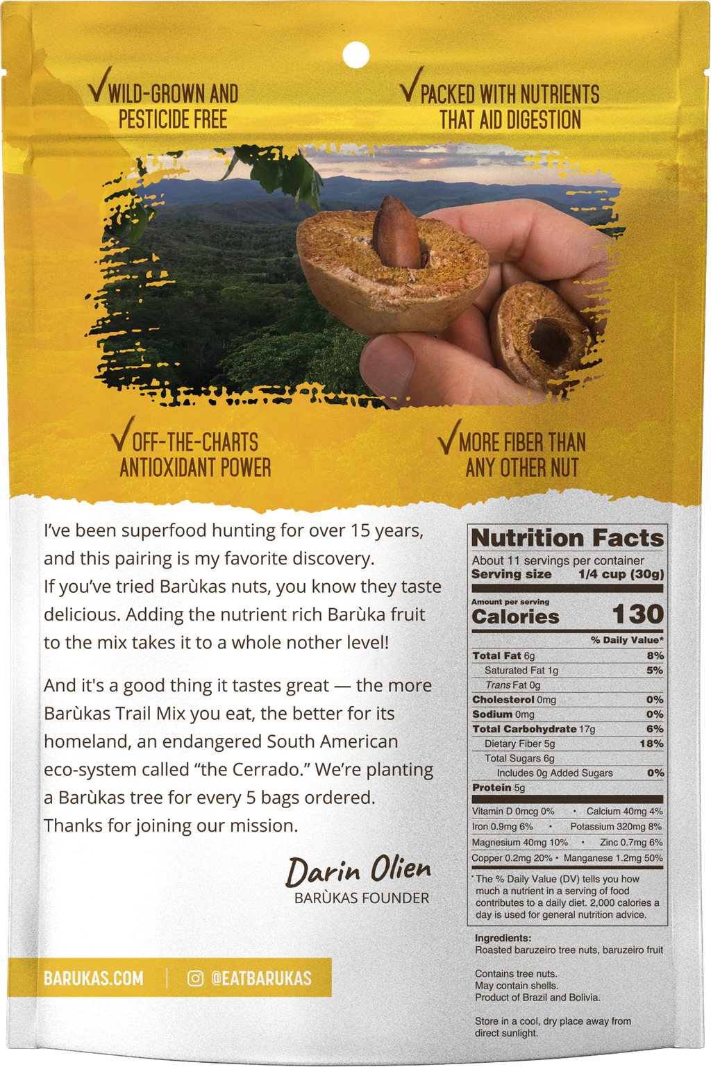 Barukas Nuts Trail