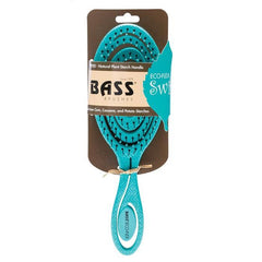 Bass Brushes Bio-Flex Detangler Hair Brush Teal
