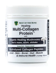 Best of the Bone Multiple Collagen Peptide Powder With Organic Mushrooms