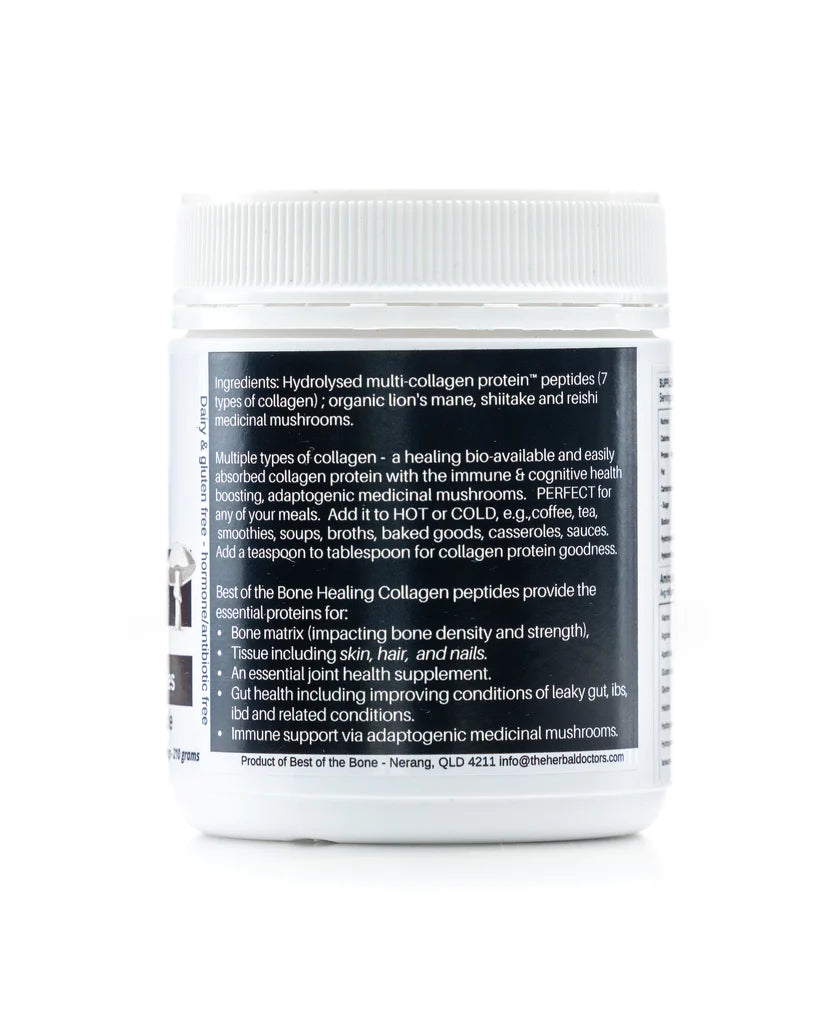 Best of the Bone Multiple Collagen Peptide Powder With Organic Mushrooms