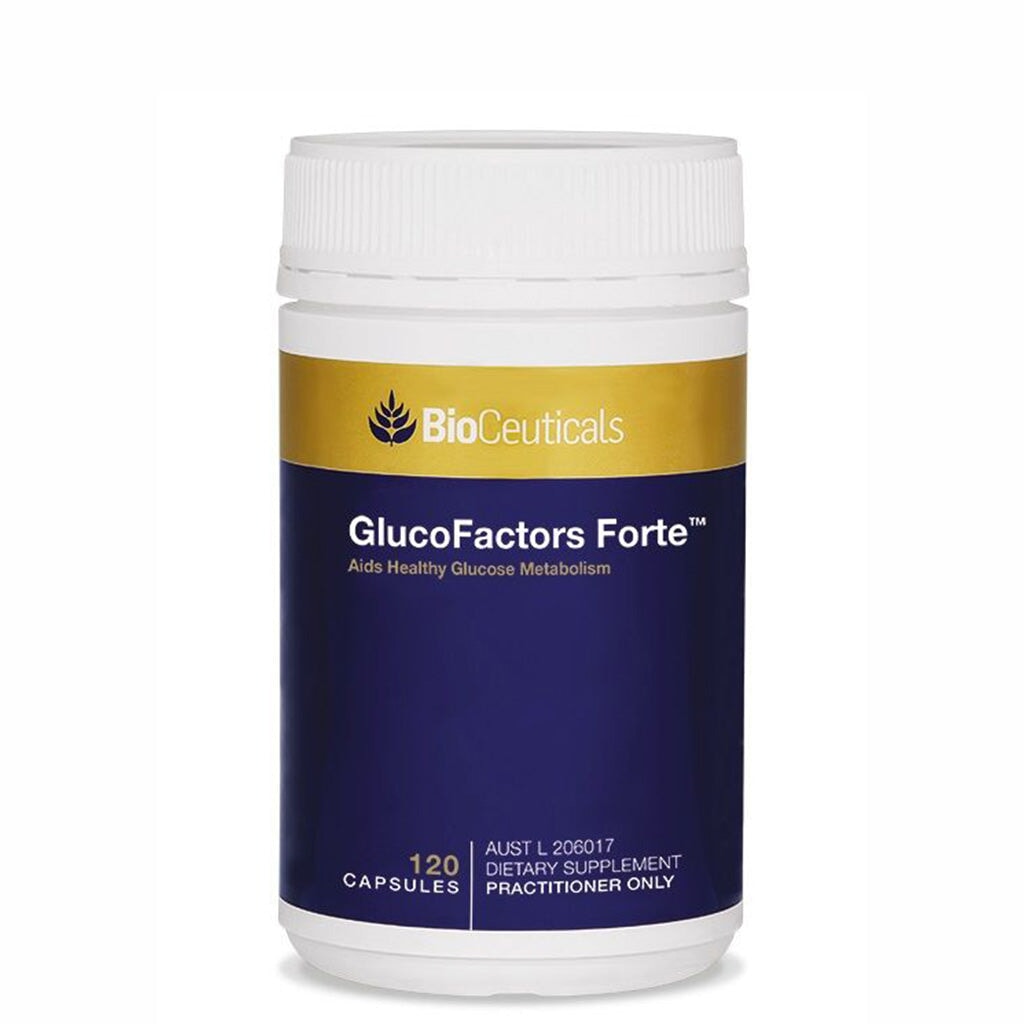 Biofactor Tablets BioCeuticals | GlucoFactors Forte™ | 120 Caps – Mr Vitamins