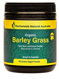 Biogenesis Australian Organic Barley Grass 150g Powder | Mr Vitamins