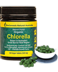Biogenesis Australian Organic Chlorella 300 Tablets | Mr Vitamins