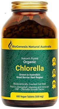 Biogenesis Australian Organic Chlorella 600 Tablets | Mr Vitamins