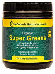 Biogenesis Australian Organic Super Greens Plus 150g Powder
