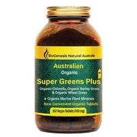 Biogenesis Australian Organic Super Greens Plus 350 Tablets | Mr Vitamins