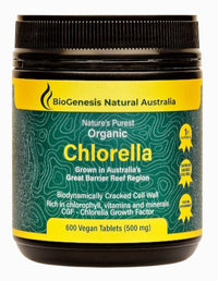 Biogenesis Organic Chlorella Tablets | Mr Vitamins