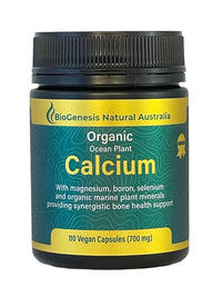 Biogenesis Organic Ocean Plant Calcium 110 Capsules | Mr Vitamins