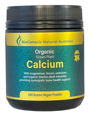 Biogenesis Organic Ocean Plant Calcium 240g Powder