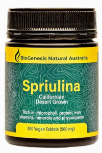 Biogenesis Spirulina Californian Desert Grown Tablets | Mr Vitamins