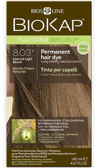 Biokap Nutricolor Delicato+ 8.03+ Natural Light Blond 140ML | Mr Vitamins