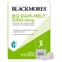 Blackmores B12 Rapi Melt 1000mcg | Mr Vitamins