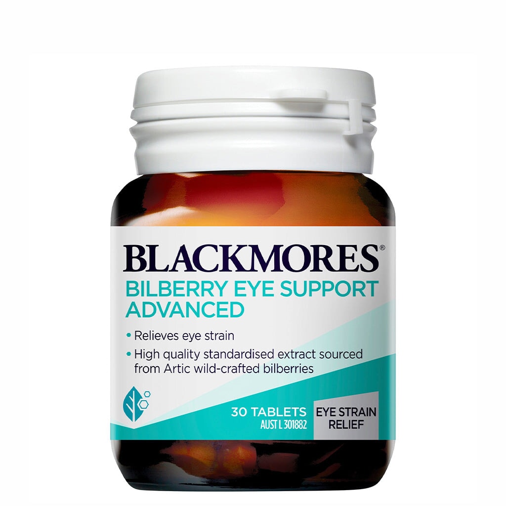 Blackmores Bilberry Eye Support Advanced 30 Tablets