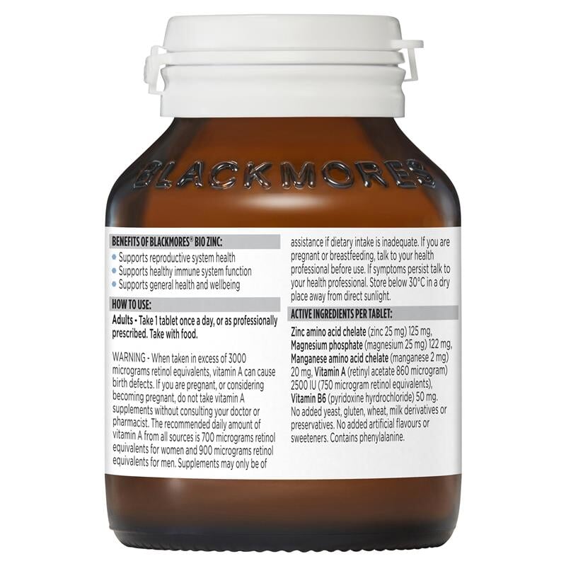 Blackmores Bio Zinc