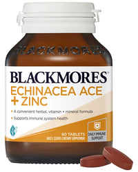 Blackmores Echinacea Ace + Zinc | Mr Vitamins