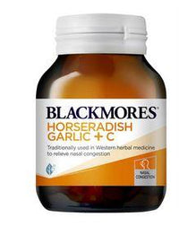 Blackmores Super Strength Horseradish Garlic + C