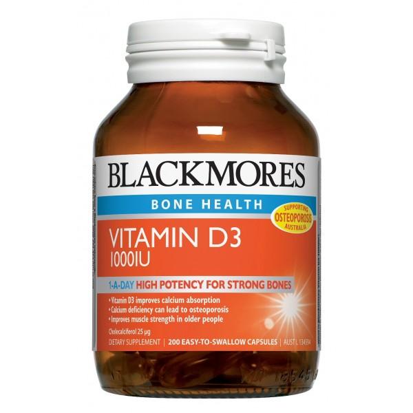 Blackmores Vitamin D3 1000iu