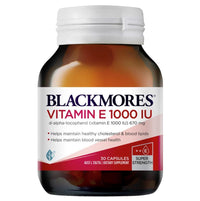 Blackmores Natural E 1000iu