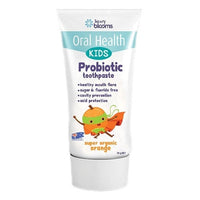Blooms Kids Probiotic Toothpaste Super Organic Orange 50g | Mr Vitamins