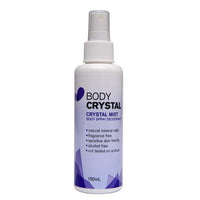 Body Crystal Mist Body Spray Deodorant - Fragrance Free