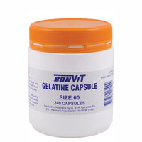 Bonvit Empty Gelatine Capsules Size 00