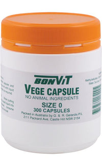 Bonvit Empty Vege Capsule Size 0