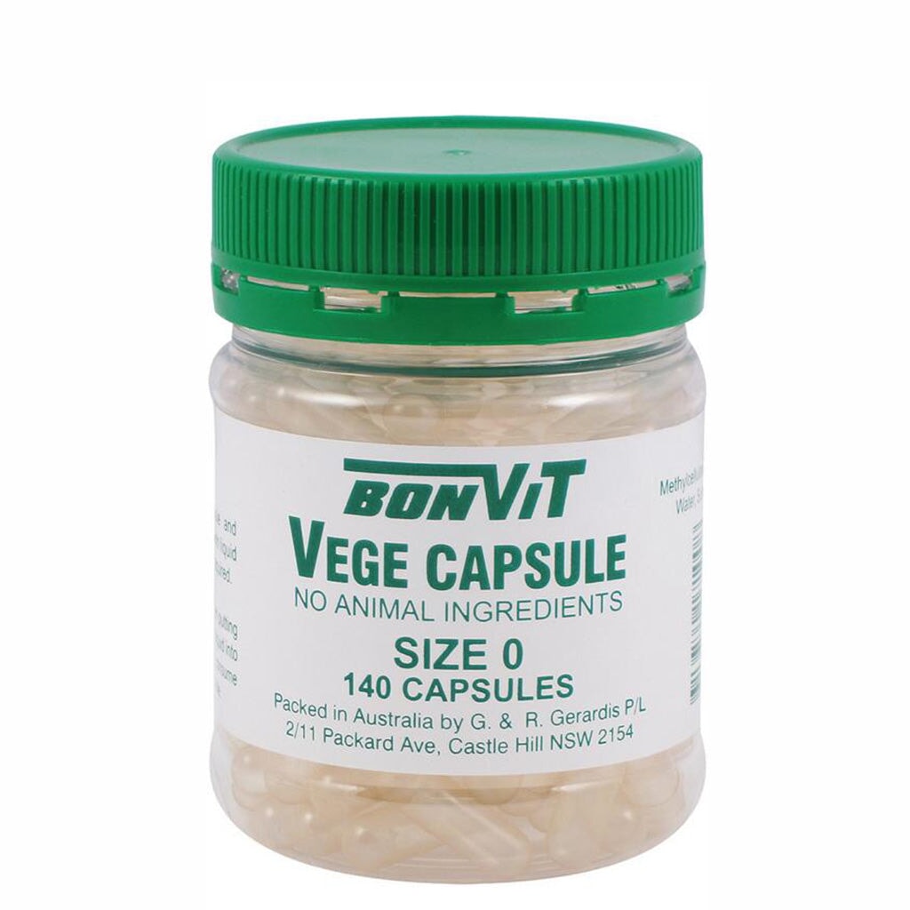 Bonvit Bonvit Empty Vege Capsule Size 0 – Mr Vitamins