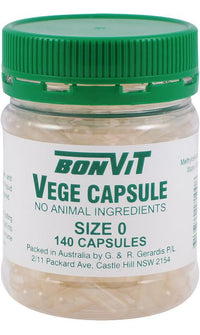 BON VEGE CAPS SIZ 140 Capsules | Mr Vitamins