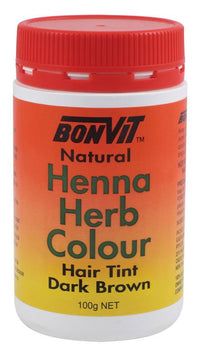 BON HENNA POWDER 100G Dark Brown| Mr Vitamins