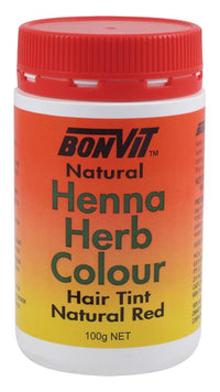 BON HENNA POWDER NAT 100G Natural Red| Mr Vitamins