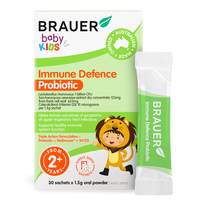 Brauer Immune Defence Probiotic for Kids | Mr Vitamins
