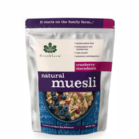 Brookfarm Natural Macadamia Muesli with Cranberry
