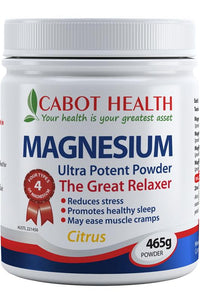 Cabot Health Magnesium Ultra Potent Powder