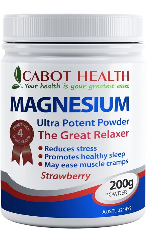 Cabot Health Magnesium Ultra Potent Powder