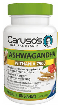 CARU ASHWAGANDHA 50T 50 Tablets | Mr Vitamins