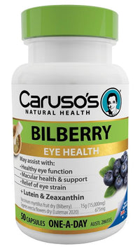 CARU BILBERRY 50C 50 Capsules | Mr Vitamins