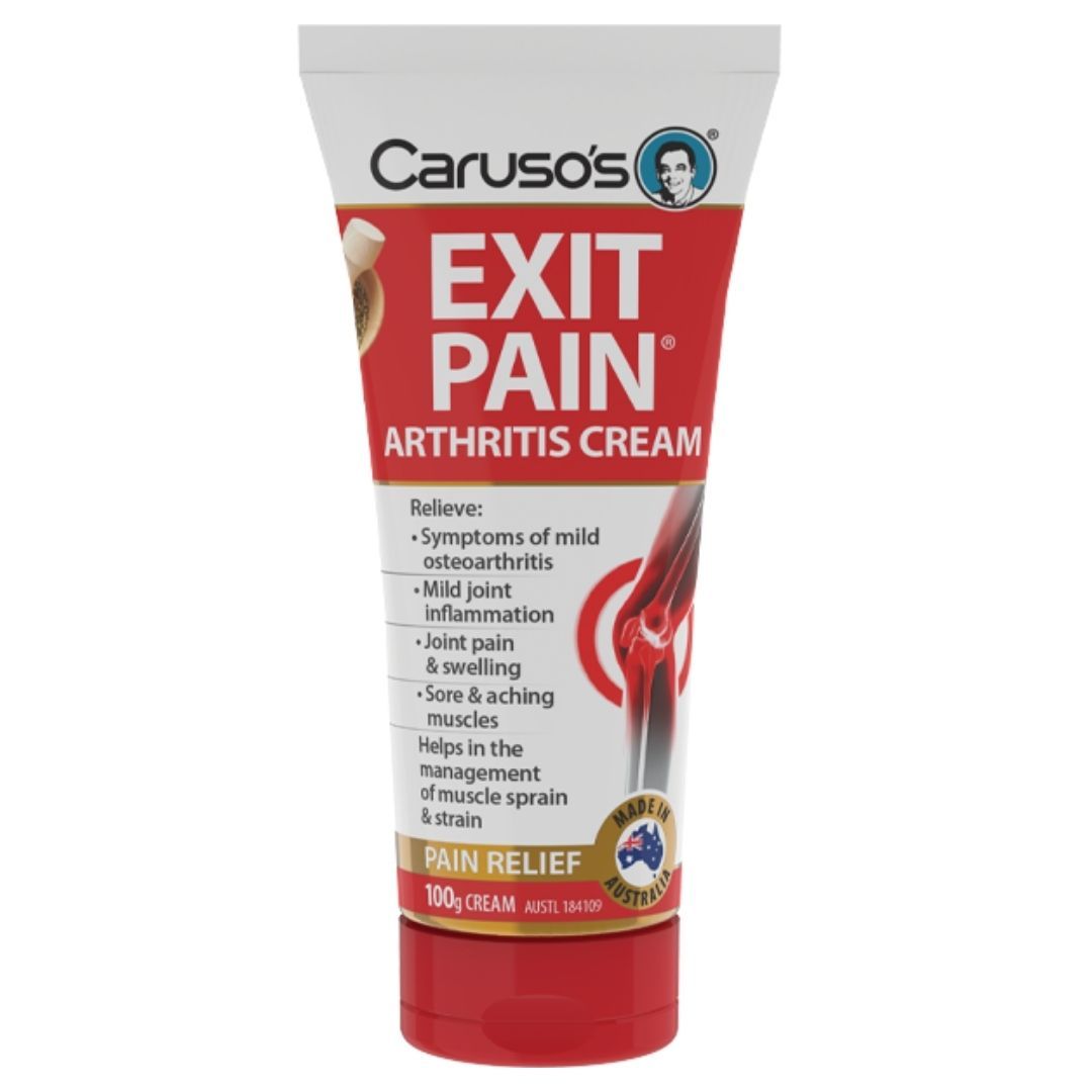 Carusos Exit Pain Arthritis Cream
