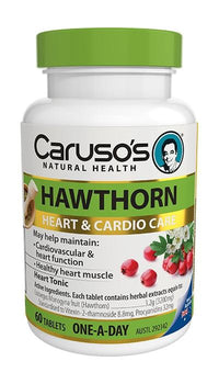 CARU HAWTHORN 60T 60 Tablets | Mr Vitamins