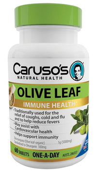CARU OLIVE LEAF 60T 60 Tablets | Mr Vitamins