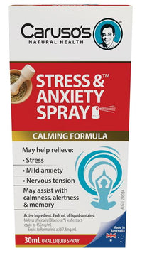 CARU STRESS and ANXIET 30ML | Mr Vitamins