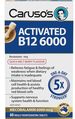 Carusos Activated B12 6000