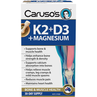 Carusos K2D3 Plus Magnesium 30 Day Supply | Mr Vitamins