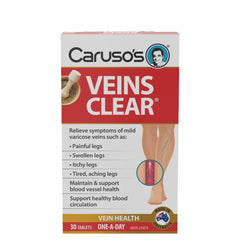 Carusos Veins Clear One-A-Day