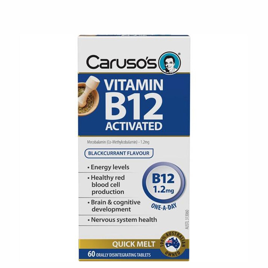 Carusos Vitamin B12 Activated 1200mcg