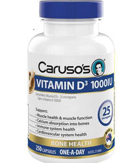 Carusos Vitamin D3 1000iu | Mr Vitamins