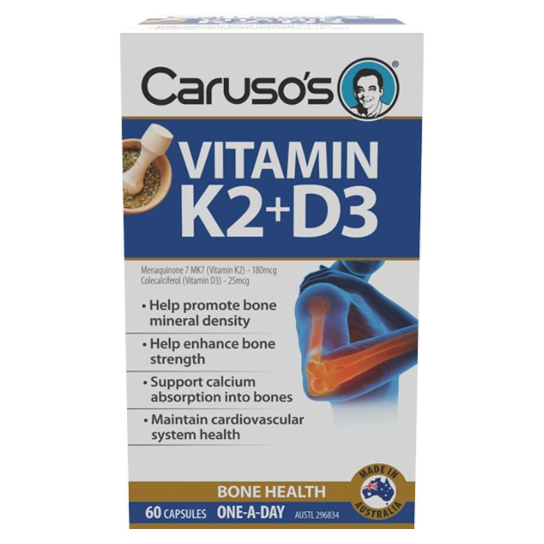 Carusos Vitamin K2+D3 One A Day