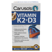 Carusos Vitamin K2+D3 One A Day | Mr Vitamins