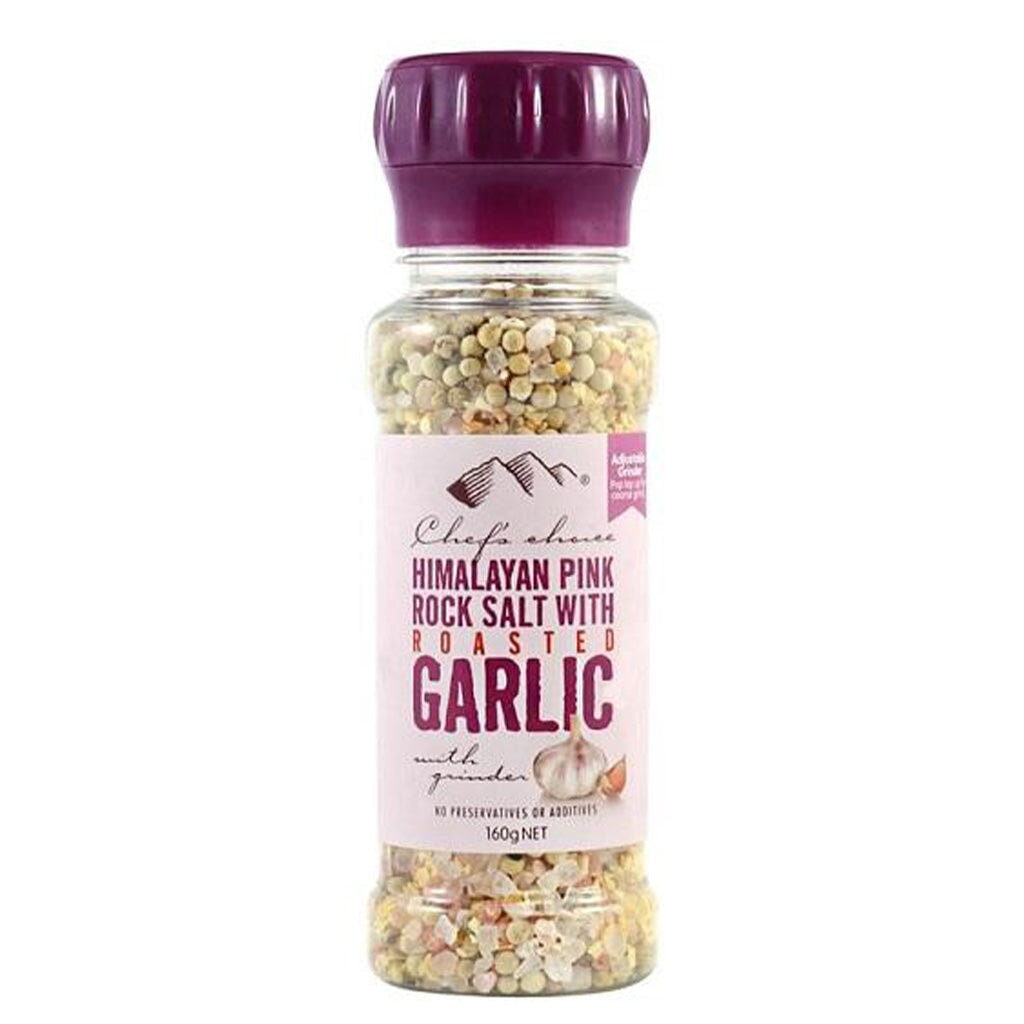 Chefs Choice Pink Rock Salt With Garlic