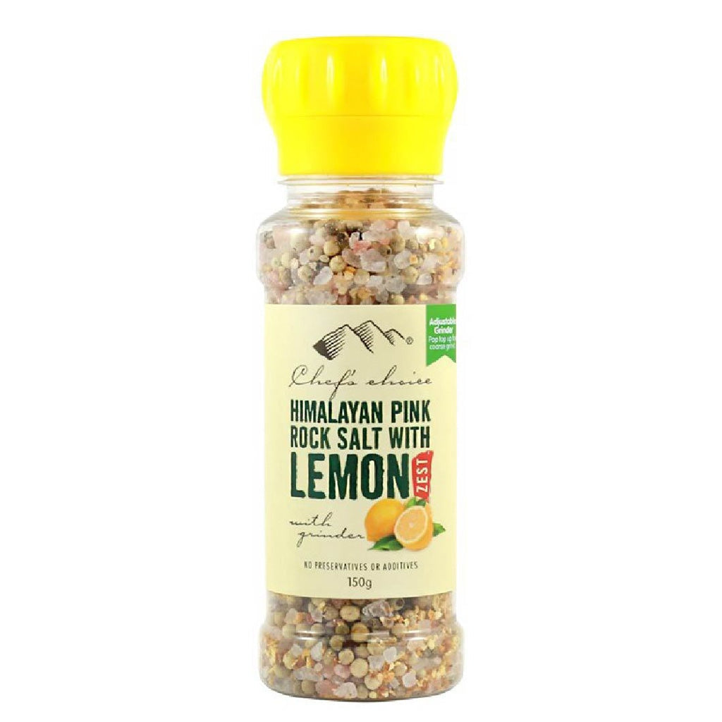 Chefs Choice Pink Rock Salt With Lemon