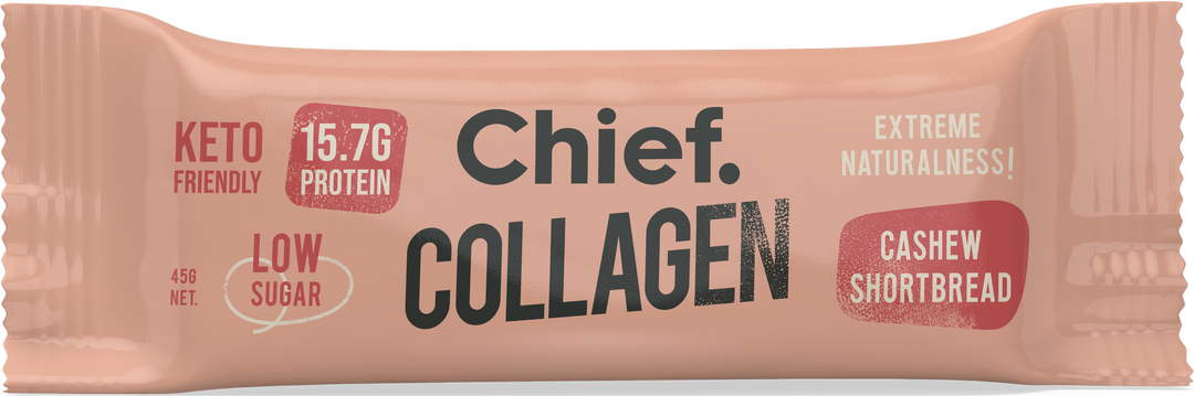 Chief Collagen Bar Cashew Shortbread